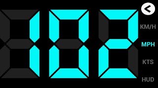 application Compteur de vitesse HUD GPS Andriod  compteur de voiture par telephone [upl. by Lilia]