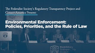 Environmental Enforcement Policies Priorities and the Rule of Law [upl. by Kassie400]