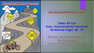 MasterMathMentor AB12a  Derivative of ln function [upl. by Sirod]