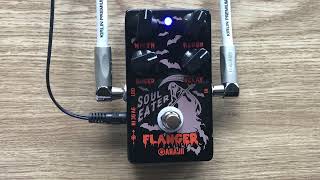 Ahajii AH66 Soul Eater Flanger Pedal Demo [upl. by Alimak767]