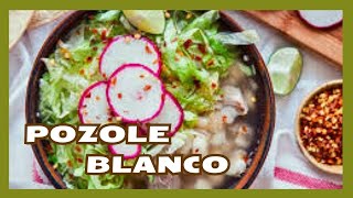 COMO HACER POZOLE BLANCO CON MAIZ PRECOCIDO RECETA FACIL [upl. by Chickie528]