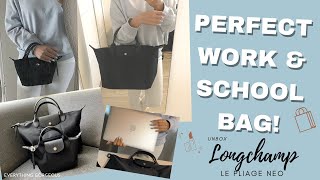 UNBOX Longchamp Le Pliage Neo M Medium and Longchamp Le Pliage Neo XS Extra small [upl. by Hterag569]