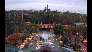 Dudley Do Rights Ripsaw Falls POV HD at Islands of Adventure [upl. by Pitarys182]