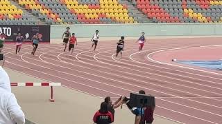 200 m Planos Varones Semifinal 02 Campeonato Nacional de Atletismo U18 Lima Perú 2024 [upl. by Ailelc]