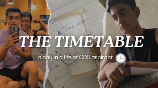 UPSC TIMETABLE  A DAY IN CDS ASPIRANT’S LIFE  UPSC STUDY VLOG 📚 CDS 2024 studyvlog upsc [upl. by Ai]