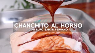 COMO PREPARAR CHANCHITO AL HORNO AL ESTILO PERUANO  ACOMERPE  RECETAS NAVIDEÑAS [upl. by Hareenum]