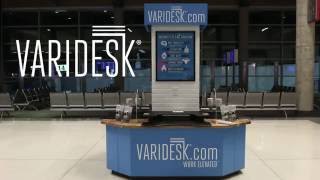 Standing Desks at Love Field VARIDESK [upl. by Ahcire]