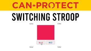 How to Complete the Switching Stroop Task in CANPROTECT [upl. by Niriam]