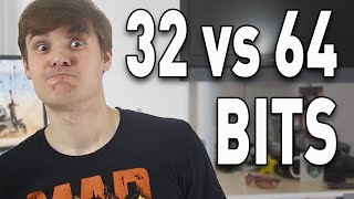 32 bits vs 64 bits ¿Cuál es la diferencia  VTechnoun [upl. by Nidak]