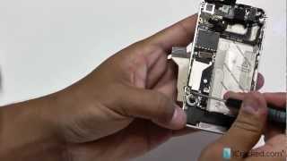 Official iPhone 4 VerizonCDMA Screen  LCD Replacement Video amp Instructions  iCrackedcom [upl. by Ahsirtak86]