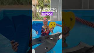 Pé de pato X Palmar X Roupa ⚔️ shorts swimming natação swim piscina natacion triathlon [upl. by Aleda]