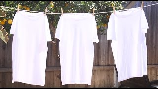 DIY How to Brighten White Clothes Without Bleach  Thrive Market [upl. by Ilam]