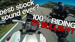 BMW R 1200 R QUICKSHIFTER riding twisties RAW Onboard [upl. by Kared]