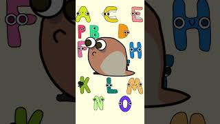 English ABC Pronunciation but Spanish Alphabet Lore letters alphabet abclore abc [upl. by Aborn]