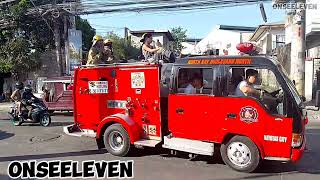 1070 5th alarm Location Brgy San Bartolome Quezon City Involved Warehouse [upl. by Valdas]