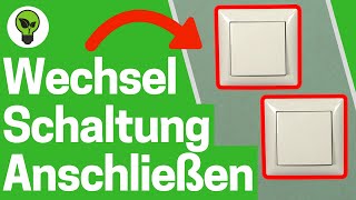 Lichtschalter anschließen Ein Aus Schalter verkabeln amp montieren 230V  Schaltplan  Grundlagen [upl. by Zapot644]