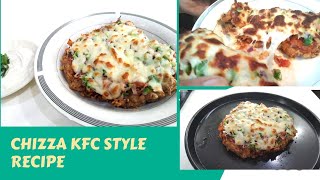 KFC Style Chizza Recipe  Cheese Chicken Pizza  By Shenzi Kitchen [upl. by Wallas]