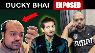 Ducky Bhai EXPOSED Again  Truth About his VLOGS [upl. by Zetnod325]