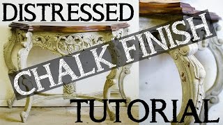 Secrets To Creating A Layered Distressed Chalk Paint Finish [upl. by Nared]