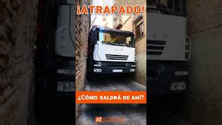 😱Camión atrapado ¿podrá salir parati camion viral transporte [upl. by Duke971]