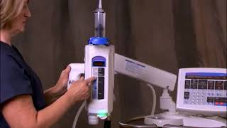 How to fill the syringe of Medrad Mark V provis injector [upl. by Anilef]