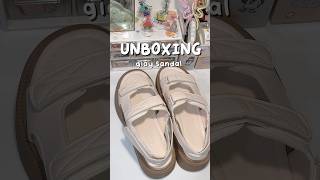 UNBOXING SHOPEE📦  Unbox giày sandal 👟 unboxing shopping xuhuong unbox viral unbox xuhuong [upl. by Gale]