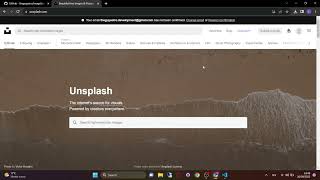 How to get Unsplash API key [upl. by Ailhad267]