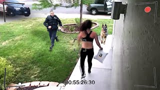 Karen Tries To Steal My Package Then INSTANT KARMA [upl. by Akemet]