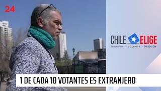 1 de cada 20 votantes en Chile es extranjero [upl. by Anavlys574]