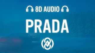 Cassö x Raye x D Block Europe  Prada David Guetta amp Hypaton Remix Lyrics  8D Audio 🎧 [upl. by Tiff]