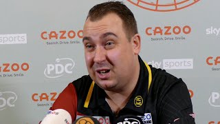 Kim Huybrechts REACTS to SHOCK PETER WRIGHT WIN quotThis game RUINS Peter Wrights seasonquot [upl. by Lhok29]