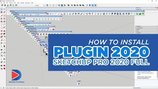 How to install plugin Sketchup 2020 [upl. by Asa]