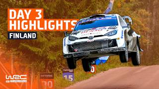 Day 3 Highlights  WRC Secto Rally Finland 2024 [upl. by Apeed736]