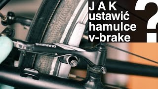 Jak ustawić hamulce w rowerze  regulacja hamulców vbrake [upl. by Meridith]