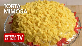 TORTA MIMOSA di Benedetta Rossi  Ricetta TV Fatto in Casa per Voi [upl. by Lehcer945]