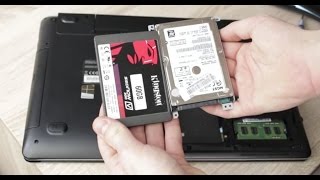 Wymiana HDD na SSD w laptopie [upl. by Milburt707]