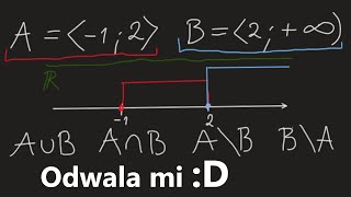 Przedziały Liczbowe Odc2  Działania Na Przedziałach  Zadania Udostępnij na Grupce Klasowej [upl. by Aleik]