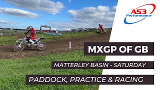 2023 MXGP of Great Britain Matterley Basin Paddock Walk Practice amp Racing mxgp mx2 mx emx [upl. by Girand]