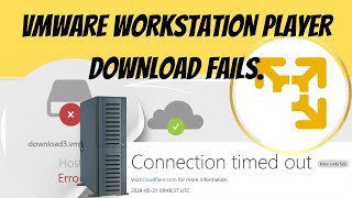 VMware Workstation Player Download Error No Problem Get it Done with This Easy Fix [upl. by Ecitnerp686]