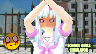 What is this 😰 Qué es esto Things School Girls Simulator [upl. by Leila162]