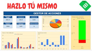 Gestiona tu CARTERA de ACCIONES con este Excel [upl. by Airla]