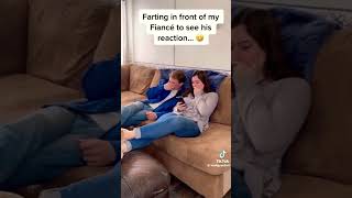 Fart pranking your man 101 tiktok tiktokviral shortsfeed [upl. by Panther687]