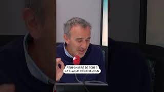 Peuton rire de tout  La blague dElie Semoun dans RTL Matin [upl. by Yonita]