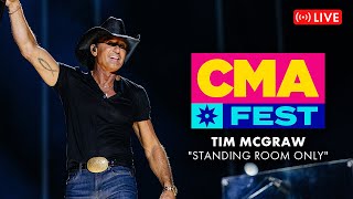 Tim McGraw  quotStanding Room Onlyquot  CMA Fest 2023 [upl. by Pomfret]