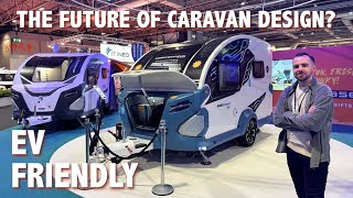 AllElectric Swift Basecamp Evo Concept Caravan  EV Camping [upl. by Alue]