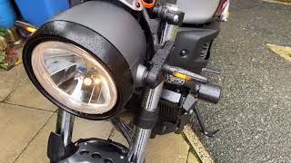 OXFORD LED NIGHT RIDER INDICATORS  YAMAHA XSR 700 [upl. by Notnelc]