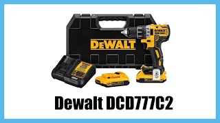 Dewalt DCD777C2 Review Powerful Cordless Drill [upl. by Enerol]