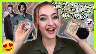 SUPERNATURAL PROJECT PAN INTRO i must me crazy projectpan supernatural makeup [upl. by Zeculon]