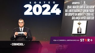 Grupo da morte caminho mais fácil e mais I F360 analisa cenário dos brasileiros na Libertadores [upl. by Eidarb]