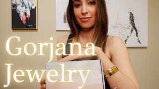 Gorjana Gold Jewelry Unboxing Review amp TryOn Bracelets and Necklaces [upl. by Nohsram280]